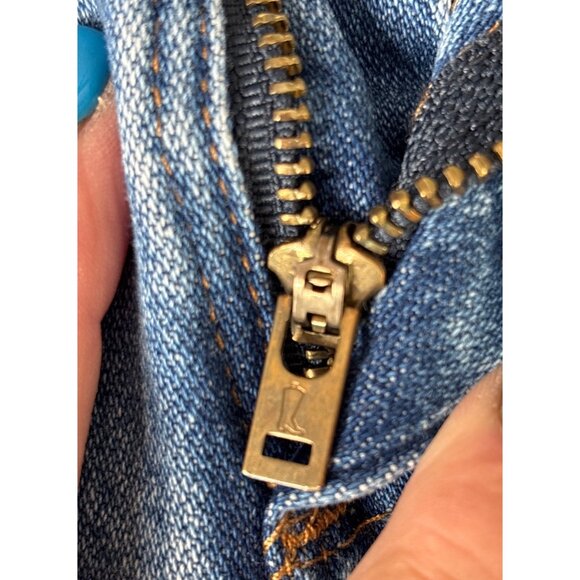 Wrangler 47MWZ Men's Light Wash Straight Leg Jeans Size 36 - Picture 7 of 10